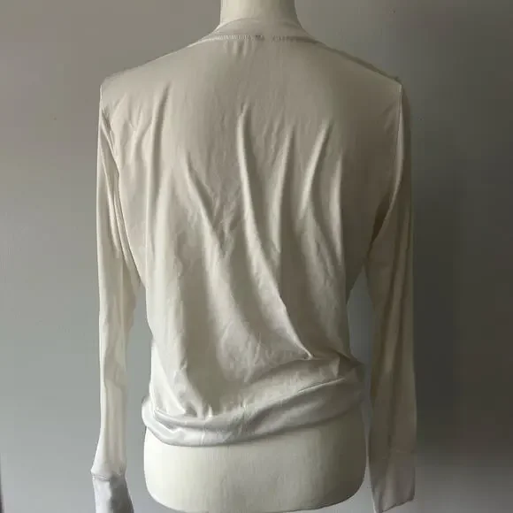 Vuori White Cloud Crewneck Sweatshirt Comfy Soft Loungewear Size Small - Picture 4 of 5